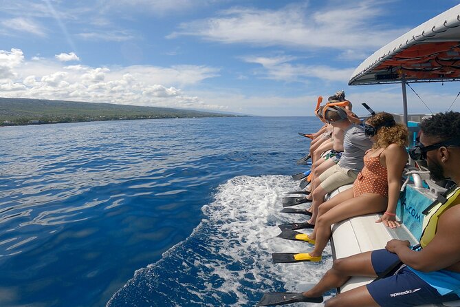 4 Hour Big Island Dolphin Watch Boat Tour, Snorkeling & BBQ Lunch - BBQ lunch on the water: included, simple, and timed well