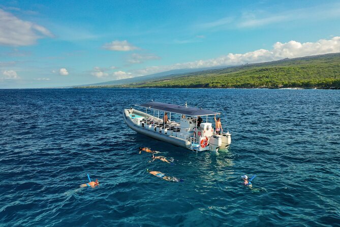 4 Hour Super-Raft Snorkeling Experience in Kailua-Kona - Food and drinks onboard: snacks early, lunch later, no food hunting