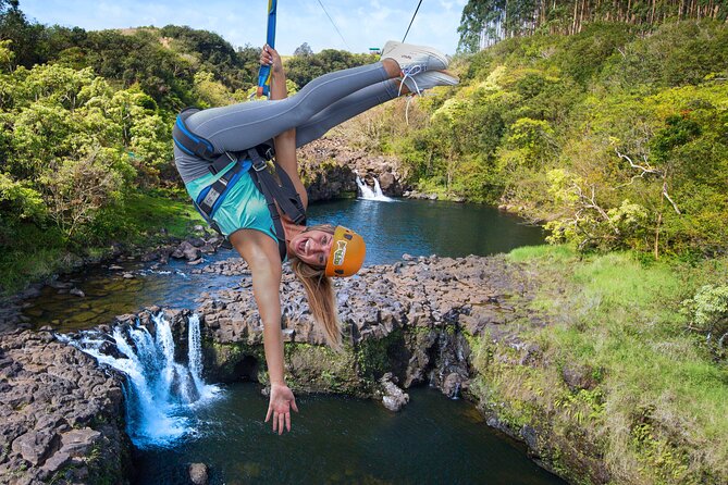 Big Island: 9-Line Waterfall Zipline Experience - Key things to know before you clip in