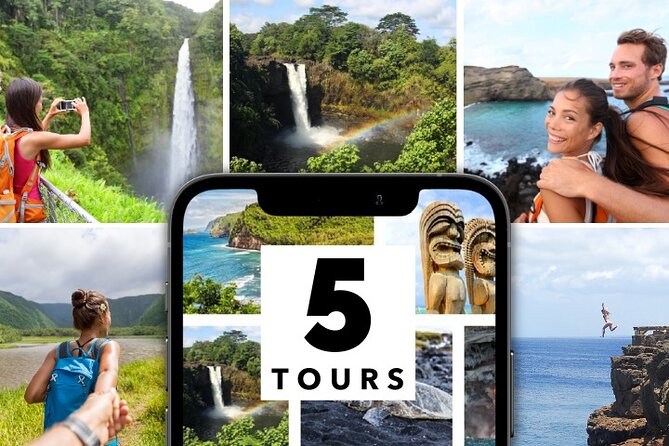 Big Island Adventure Bundle: 5 Epic Audio Driving Tours - Key things to know before you pick your stops