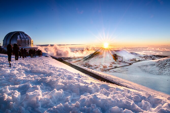 Big Island GOAT Experience: Mauna Kea Summit, Sunset & Stars - Up to the Mauna Kea summit by 4x4 van: the real logistics