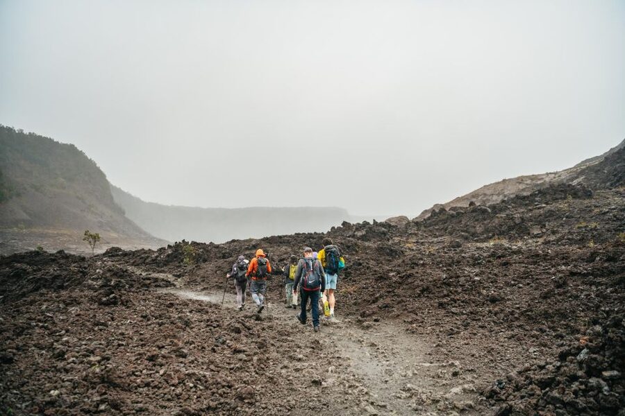 Big Island: Hawai'i Volcanoes National Park Guided Hike - Kilauea Iki Crater: the solidified lava lake panorama that clicks