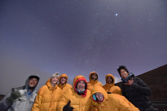 Big Island: Mauna Kea Summit Tour with Free Night Star Photo - Night sky time: refractor telescope stargazing with guided laser pointers