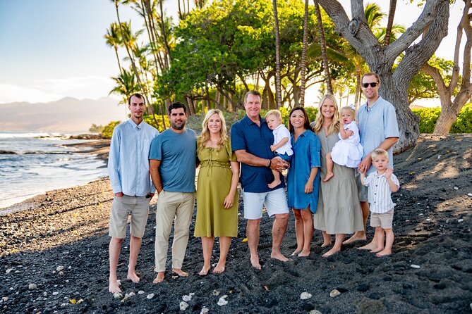 Big Island Photographer 45 minute beach portrait sessions - Old Kona Airport Beach portraits: the setting that makes photos easier