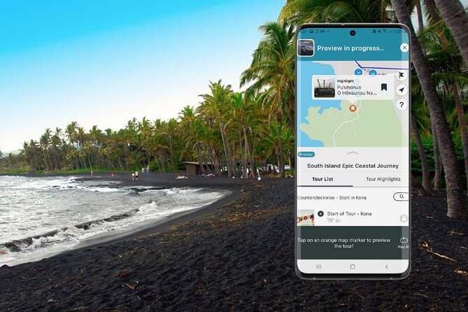 Big Island - South Island Coastal Loop Driving Tour - Getting the App Right: Your Offline Edge