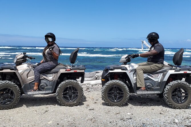 Big Island Southside ATV Tour - Paakea Bay lunch break: shade time plus a solid fueling pause