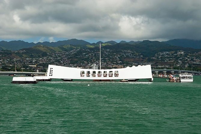 Day Trip from Kona to Oahu: Pearl Harbor WWII Heroes Adventure - USS Arizona Memorial: a boat ride plus strict rules