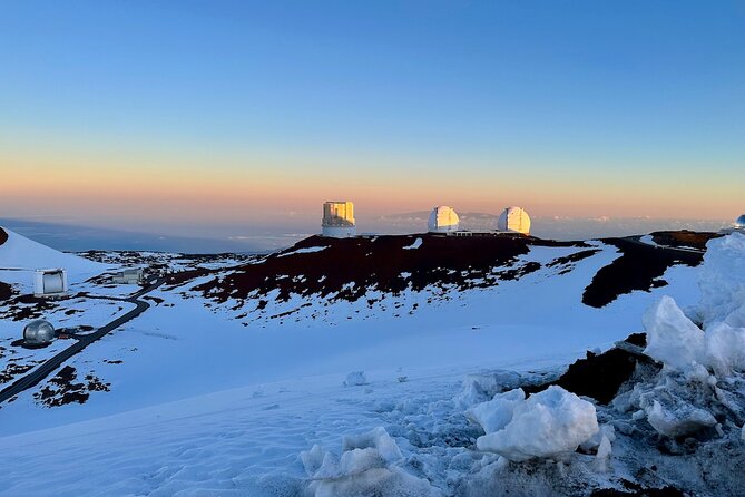 From Big Island Hilo - Enchanting Mauna Kea & Waterfalls Tour - Mauna Kea summit at 13,796 feet: Telescopes, clouds, and sunset timing