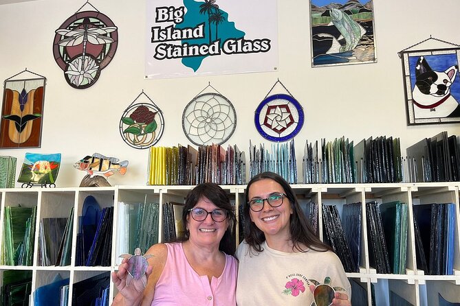 Fun and Creative Stained Glass Class and Workshop - Studio Atmosphere in Kailua Kona: A Quieter Kind of Activity