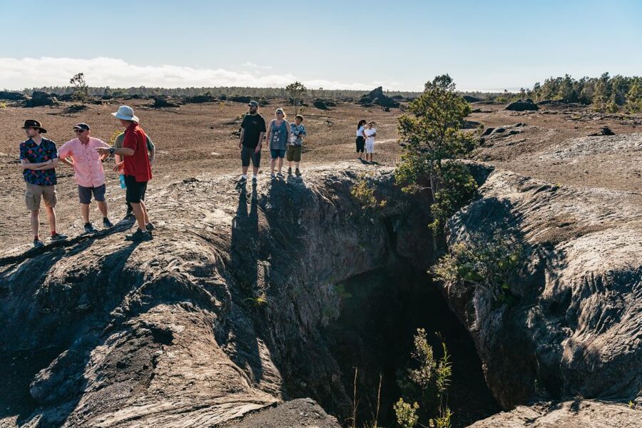 Hilo: Elite Volcano Hike - Kilauea Caldera floor and Halema’uma’u Crater: why the 1,000-foot pit matters