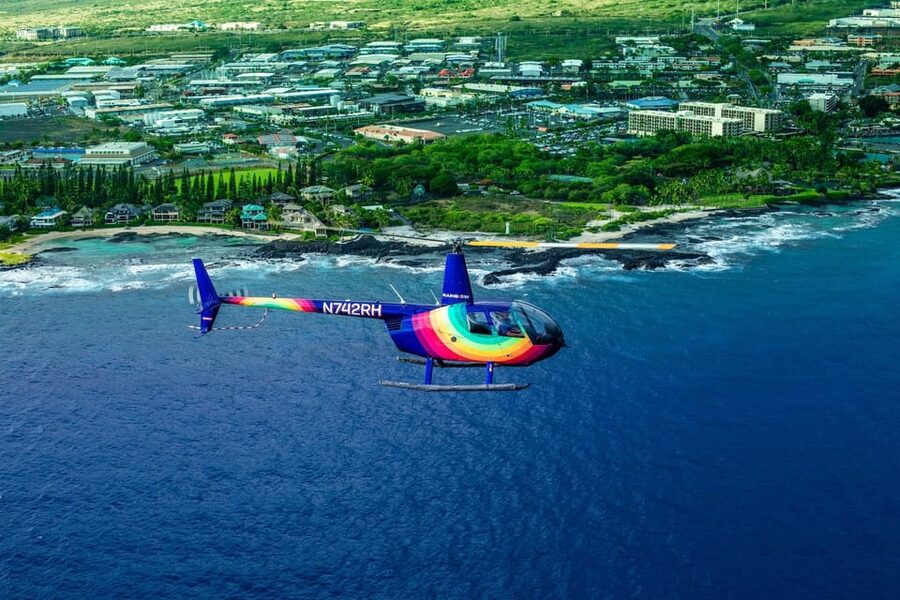 Kailua-Kona: Kohala, Volcanoes and Waterfall Helicopter Tour - Mauna Loa: Watching the Long Mountain From the Sky