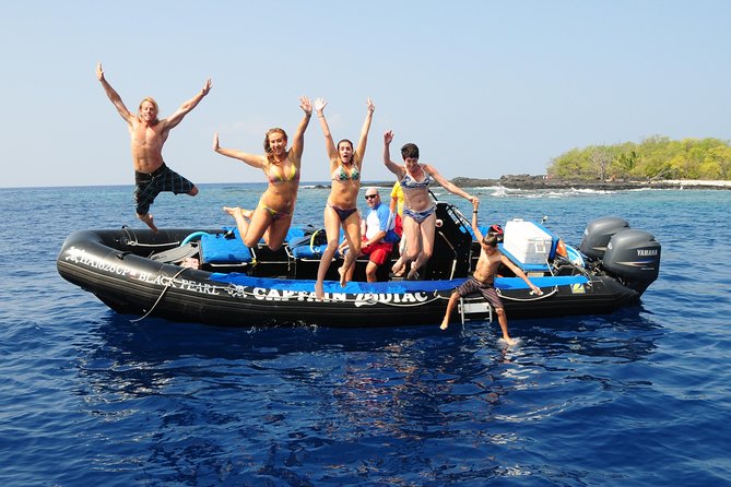 Kealakekua Bay Snorkeling Tour - 4 hour Kona Zodiac Adventure - Cruise time along Kona: Captain Cook and coastal photo stops
