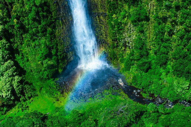 Kohala Coast Volcano Waterfalls-90 Min Heli Tour-Doors Off or On - Mauna Loa and Ka‘ūpūlehu Crater: geology first, then scale