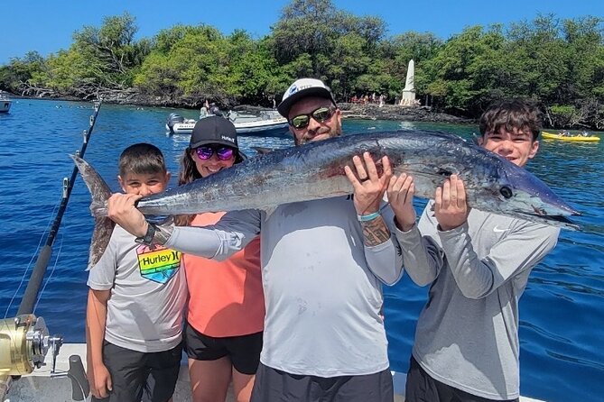 Kona - 8 Hour Private Fishing Charter in Kailua-Kona, Hawaii - Included Gear Makes It Easier to Travel Light