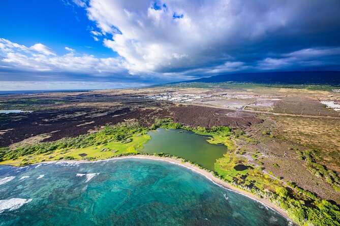 Kona Coast Hualalai Volcano-60Min Helicopter Tour-Door Off or On - Volcanic power: Ka‘ūpulehu Crater and Hualālai’s big elevation moment