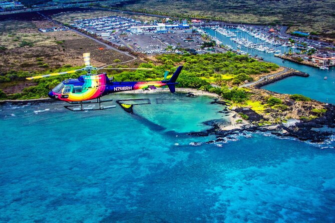 Kona Coast Hualalai Volcano-60Min Helicopter Tour-Door Off or On - Pu‘u Wa‘awa‘a Forest Reserve and the golden-bay finish: A Bay to Kiholo and Makalawena