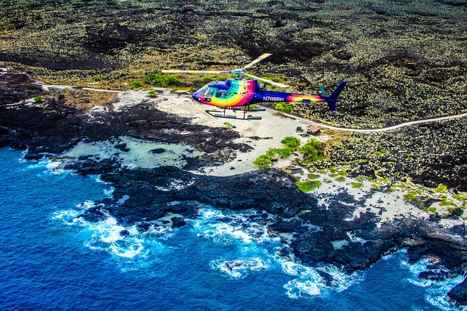 Kona Coast Hualalai Volcano-60Min Helicopter Tour-Door Off or On - Kona Coast highlights: from fish ponds and Kailua Bay to Ali‘i Drive views