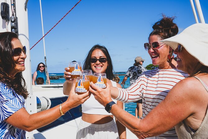 Kona Deluxe Catamaran Whale Watch - A 90-Minute Catamaran Cruise Where the Crew Does the Scanning