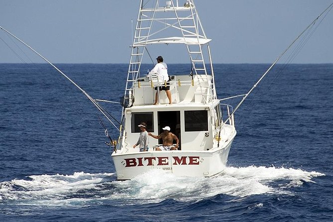 Kona Hawaii Deep Sea Fishing experience on the Bite Me 4 - Price and value: $861.70 per group for up to 6