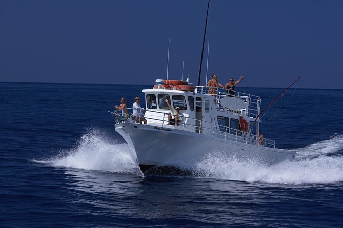 Kona Hawaii Fishing/Snorkel Large Group Private Charter on OE II - Check-In at Bite Me Sportfishing: Keep It Simple, Be Early