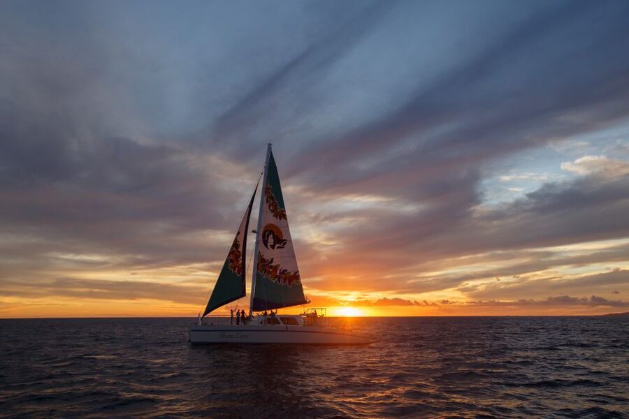 Kona Tradewind Catamaran Sail with Cocktails - Cocktails and Beer on a Catamaran: The Bar Experience Is Part of the Value