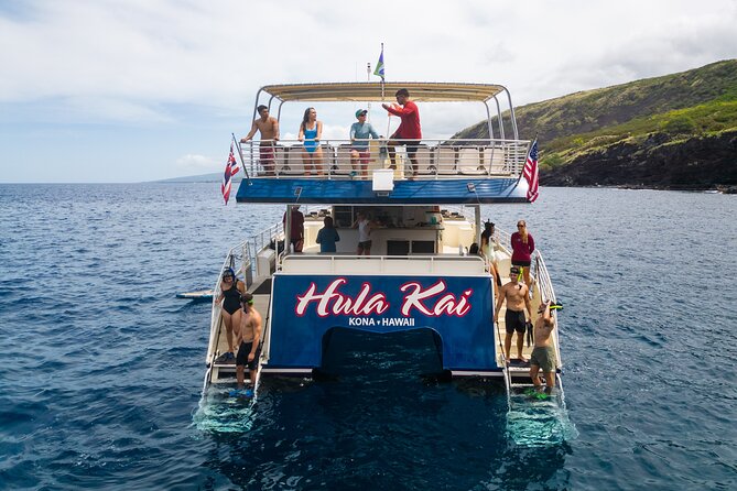 Luxury Kona Coast Snorkel Tour Including Lunch - Stop 4: Kealakekua Bay and the Captain Cook Monument underwater park vibe