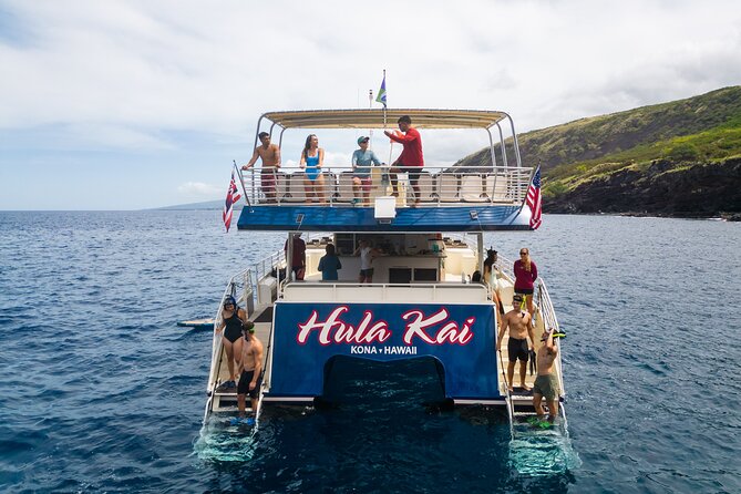 Manta Ray Night Snorkel Tour from Kona - What snorkeling feels like on the platform