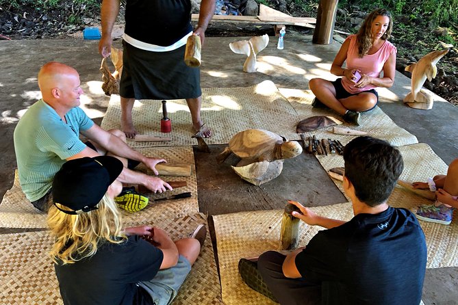 Polynesian Cultural Carving Experience in Kona - Tools and wood: what you actually do during the two hours