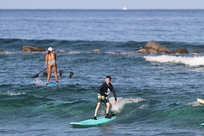 Premium group surf lessons- Kona’s Best Surf Lessons - The vibe at Kahalu’u Beach Park: start simple, not stressful