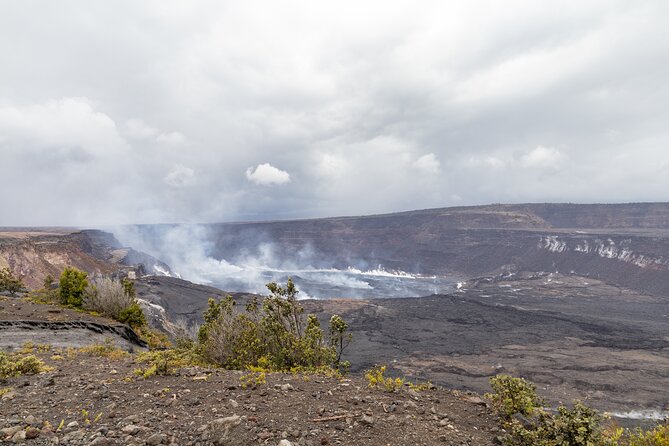 Private - Hawaii Volcanoes NP and Black Sand Beaches Tour - Chain of Craters Road, from top to bottom