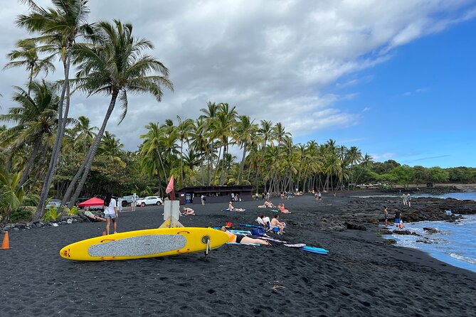 Punalu’u Black Sand Beach Tour - Volcanoes National Park & Hilo - Punalu’u Black Sand Beach for 1 hour: lava texture you can’t fake