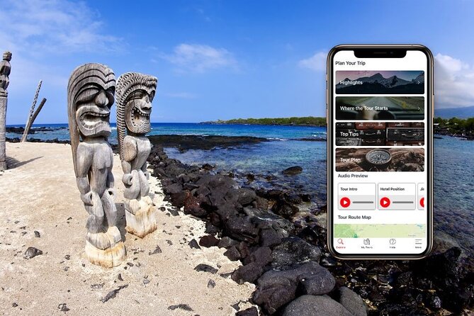 Self-Guided Audio Driving Tour in Big Island - Kona to the west coast: Kailua-Kona, beaches, and gardens