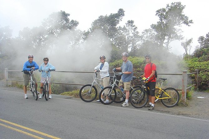 Self-Guided GPS Audio E-Bike Tour Hawaii Volcanoes National Park - Stop 1: crater rim riding and crater-side lunch at Volcano House