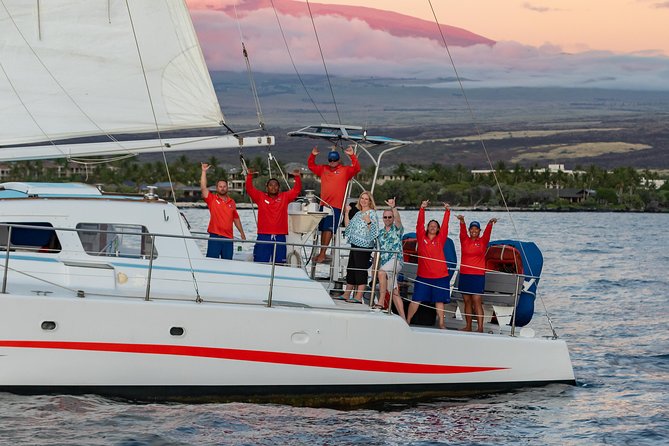 Sunset Cocktail Cruise on our Sailing Catamaran - What to Expect Onboard: Space, Deck Positions, and Comfort
