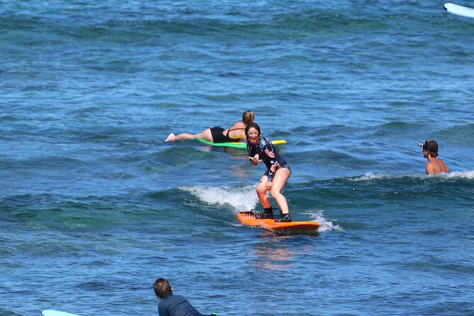 Surf with the Pros - Instructor attention: small groups, real coaching moments