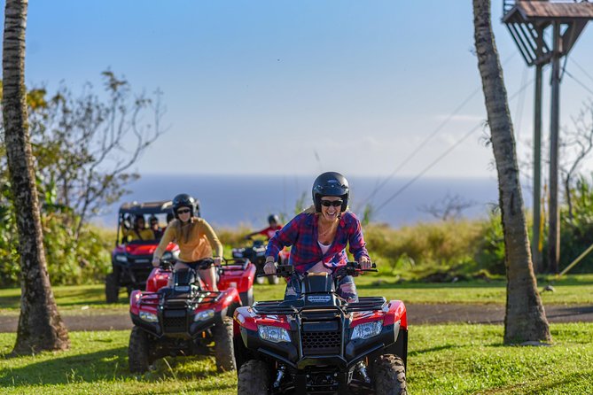 Umauma Falls Deluxe ATV Waterfall and Swim Experience - What’s included vs. what you should bring (bandanas matter)