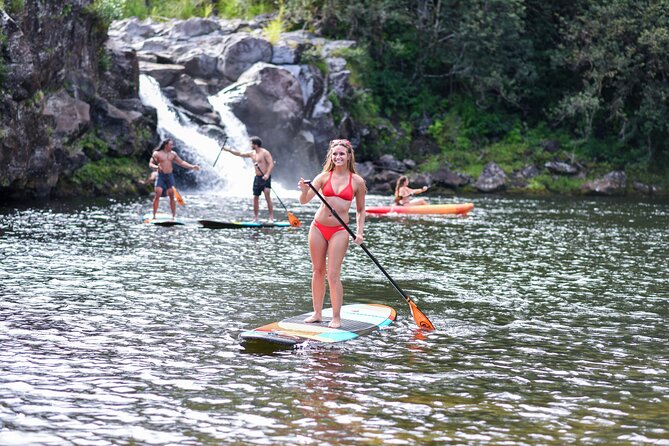 Umauma Falls Deluxe ATV Waterfall and Swim Experience - Group size, comfort, and who this tour suits best